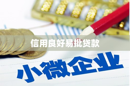 新青信用良好易批贷款