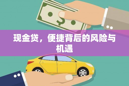 新青现金贷，便捷背后的风险与机遇