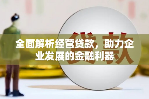 新青全面解析经营贷款，助力企业发展的金融利器