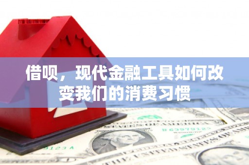 新青借呗，现代金融工具如何改变我们的消费习惯