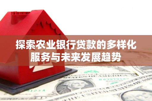 新青探索农业银行贷款的多样化服务与未来发展趋势
