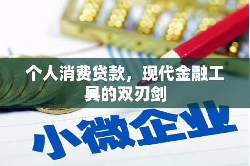 新青个人消费贷款，现代金融工具的双刃剑