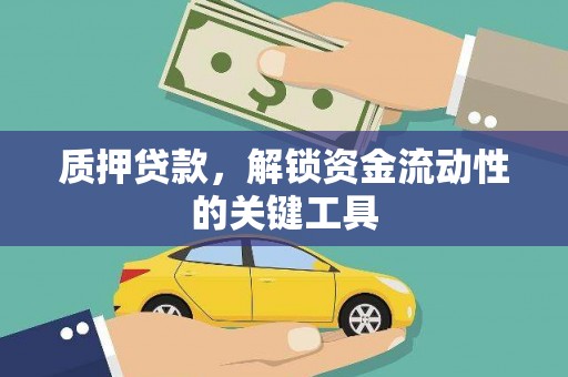 新青质押贷款，解锁资金流动性的关键工具