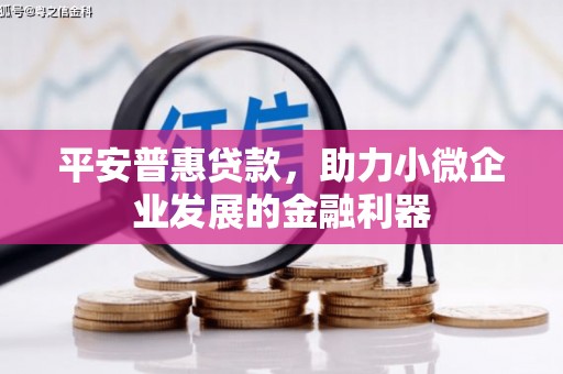新青平安普惠贷款，助力小微企业发展的金融利器