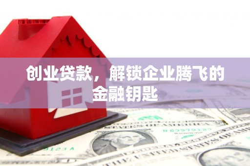 新青创业贷款，解锁企业腾飞的金融钥匙