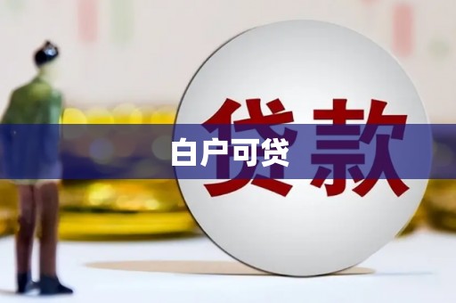 新青白户可贷