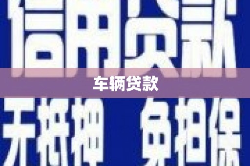 新青车辆贷款